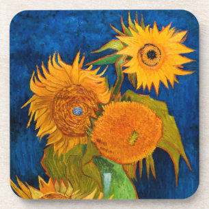 Van Gogh Sunflower Bier Onderzetter