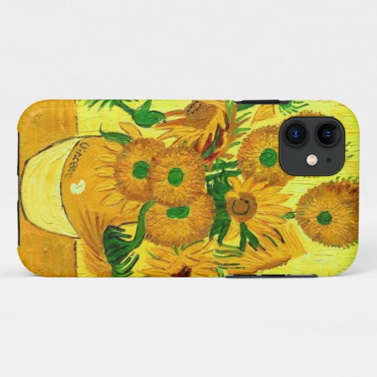 Van Gogh Sunflower Case-Mate iPhone Case (Achterkant (horizontaal))