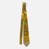 Van Gogh Sunflower Design Stropdas (Achterkant)