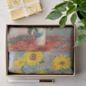 Van Gogh Sunflower Flowers Ontmanteling ontkoppeli Tissuepapier (Geschenk)