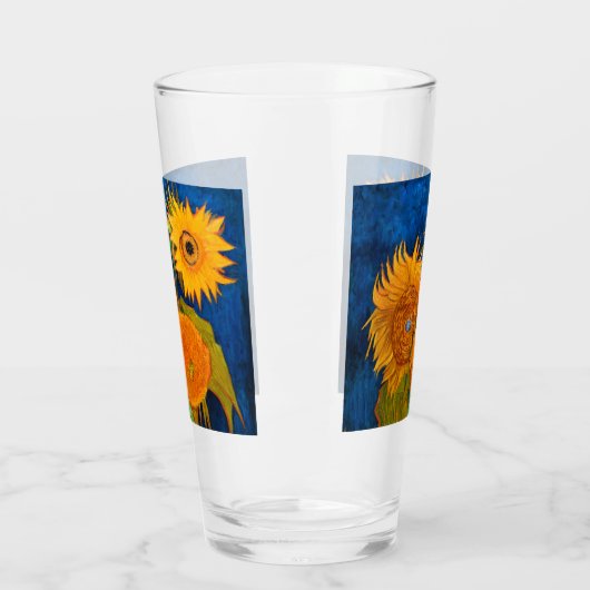 Van Gogh Sunflower Glas (Links)