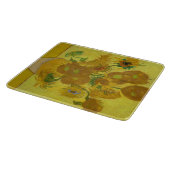 Van Gogh Sunflower Glass Cutting Board Snijplank