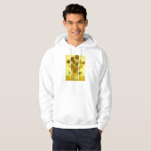 Van Gogh Sunflower Hoodie (Voorkant volledig)