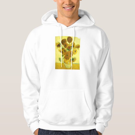 Van Gogh Sunflower Hoodie (Voorkant)