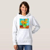 Van Gogh Sunflower Hoodie (Voorkant volledig)