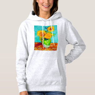 Van Gogh Sunflower Hoodie