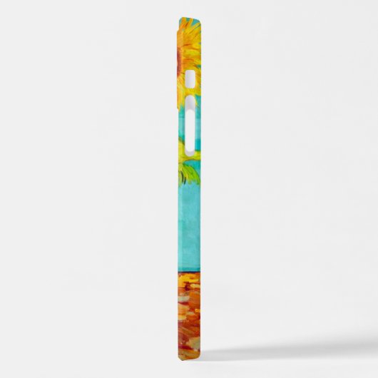 Van Gogh Sunflower iPhone Hoesje (Linkerkant)