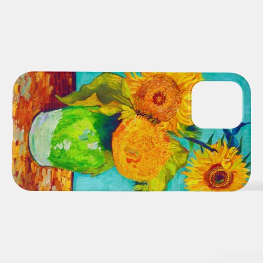 Van Gogh Sunflower iPhone Hoesje (Achterkant horizontaal)