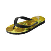 Van Gogh Sunflower Kinder Teenslippers (Schuin)