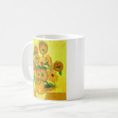 Van Gogh Sunflower Koffiemok (Voorkant links)