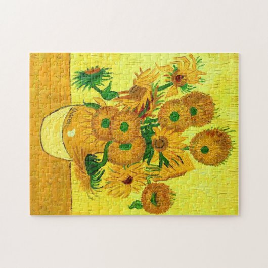 Van Gogh Sunflower Legpuzzel (Horizontaal)