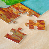 Van Gogh Sunflower Legpuzzel (Zijkant)