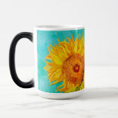 Van Gogh Sunflower Magische Mok (Links)