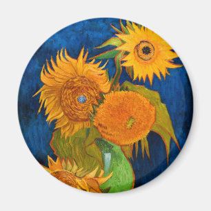 Van Gogh Sunflower Magneet