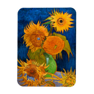 Van Gogh Sunflower Magneet