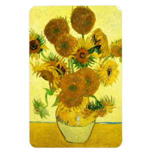 Van Gogh Sunflower Magnet Magneet