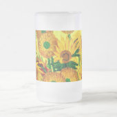 Van Gogh Sunflower Matglas Bierpul (Center)