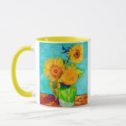 Van Gogh Sunflower Mok (Links)