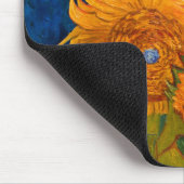 Van Gogh Sunflower Muismat (Hoek)