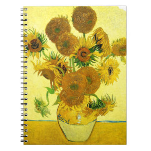 Van Gogh Sunflower notebook Notitieboek