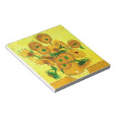 Van Gogh Sunflower Notitieblok (Schuin)