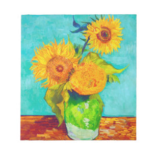 Van Gogh Sunflower Notitieblok