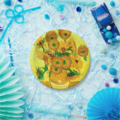 Van Gogh Sunflower Papieren Bordje (Feest)