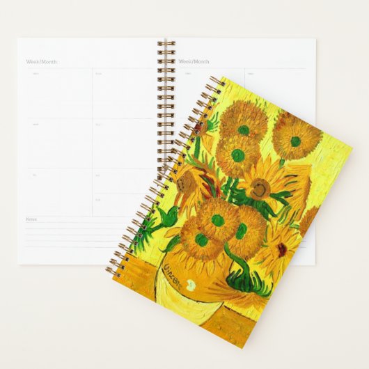Van Gogh Sunflower Planner (Display)