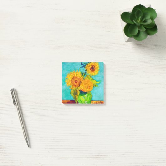 Van Gogh Sunflower Post-it® Notes (Kantoor)