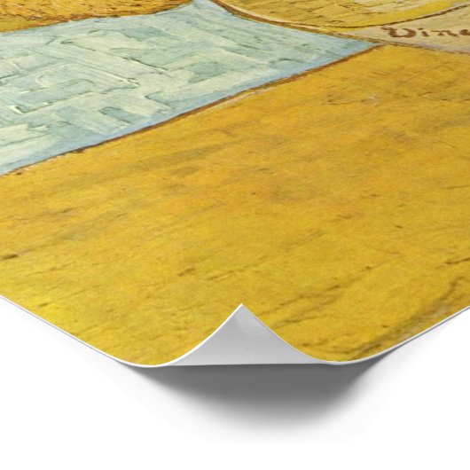 Van Gogh Sunflower Poster (Hoek)