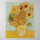 Van Gogh Sunflower Poster (Voorkant)