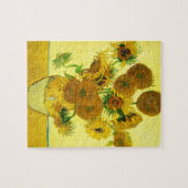 Van Gogh Sunflower Puzzle Legpuzzel (Horizontaal)
