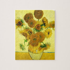Van Gogh Sunflower Puzzle Legpuzzel