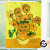Van Gogh Sunflower Raamsticker (Huis)