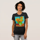 Van Gogh Sunflower T-shirt (Voorkant volledig)