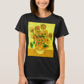 Van Gogh Sunflower T-shirt (Voorkant)