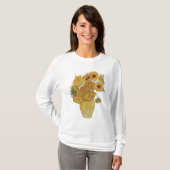 Van Gogh Sunflower T Shirt (Voorkant volledig)