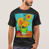 Van Gogh Sunflower T-shirt (Voorkant)