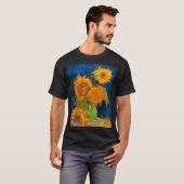 Van Gogh Sunflower T-shirt (Voorkant volledig)