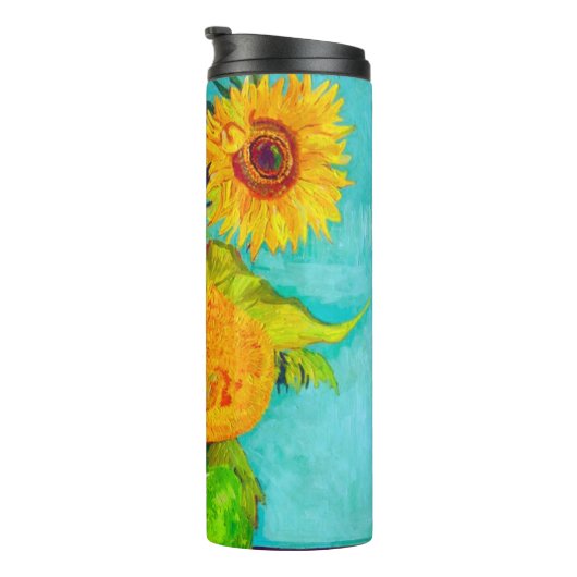 Van Gogh Sunflower Thermosbeker (Geroteerd rechts)