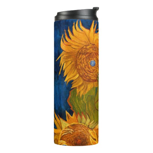 Van Gogh Sunflower Thermosbeker (Gedraaid links)