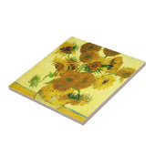 Van Gogh Sunflower Tile Tegeltje (Zijkant)
