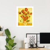 Van Gogh SunflowerFine Art Print 20x24 (Thuiskantoor)