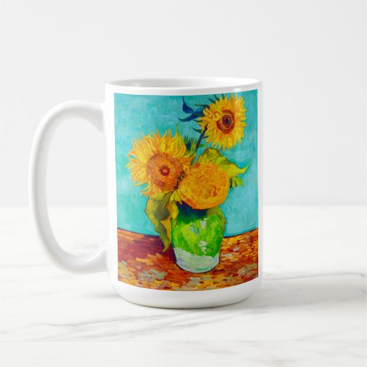 Van Gogh Sunflowers  Koffiemok (Links)
