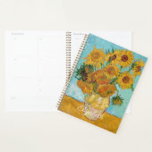 Van Gogh Sunflowers Yellow Flowers  Floral  Planner (Display)