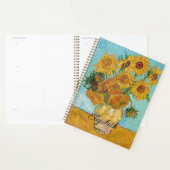 Van Gogh Sunflowers Yellow Flowers  Floral  Planner (Display)