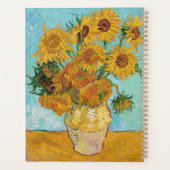 Van Gogh Sunflowers Yellow Flowers  Floral  Planner (Achterkant)