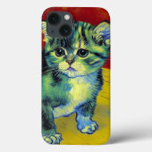 Van Gogh Tabby Cat Case-Mate iPhone Case (Achterkant)