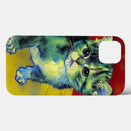 Van Gogh Tabby Cat Case-Mate iPhone Case (Achterkant (horizontaal))