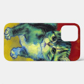 Van Gogh Tabby Cat Case-Mate iPhone Case (Achterkant (horizontaal))
